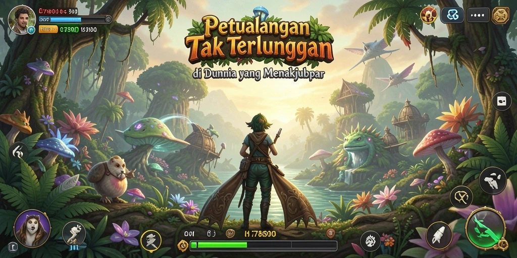 Screenshot utama C7890 menampilkan gameplay petualangan yang seru.