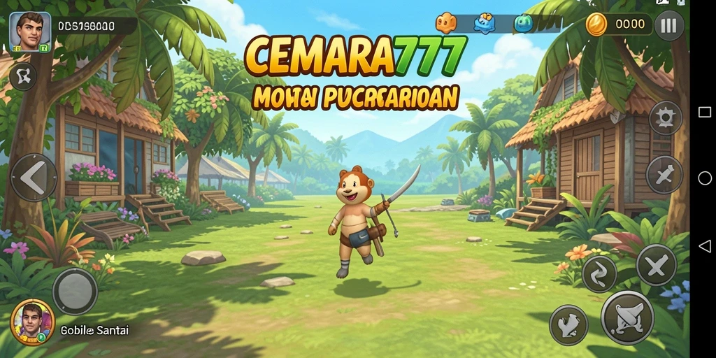 Tampilan gameplay CEMARA777 yang mengasyikkan dan penuh warna.