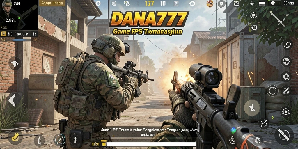Gameplay DANA777 dengan grafis FPS yang memukau.