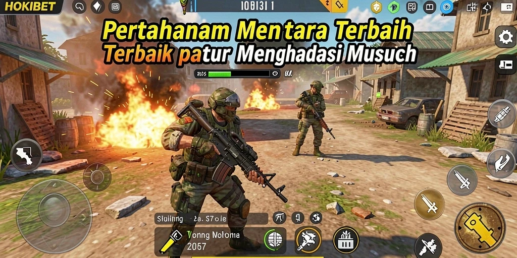 Tampilan seru dari gameplay HOKIBET yang menegangkan.