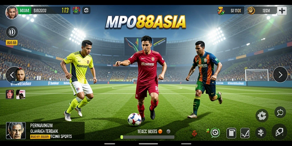 Tangkapan layar <strong>MPO88ASIA</strong> menampilkan aksi langsung pertandingan olahraga yang mendebarkan.