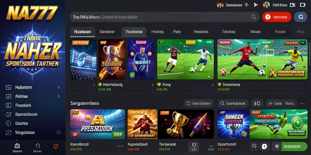 Tampilan gameplay NA777 dalam taruhan olahraga yang menarik.