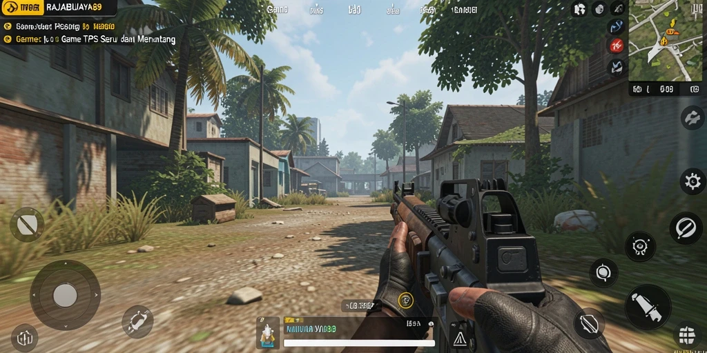 Tampilan gameplay RAJABUAYA89 yang mendebarkan dan penuh aksi.