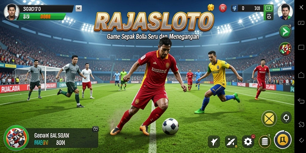 Tampilan gameplay RAJASLOTO yang menegangkan dan mengasyikkan.