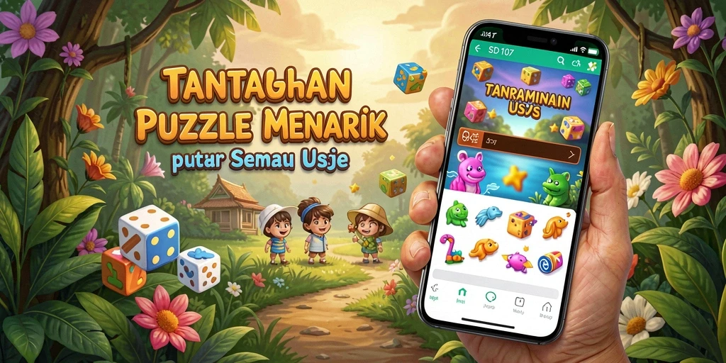Tampilan gameplay <strong>SD107</strong> dengan tantangan puzzle yang menarik.