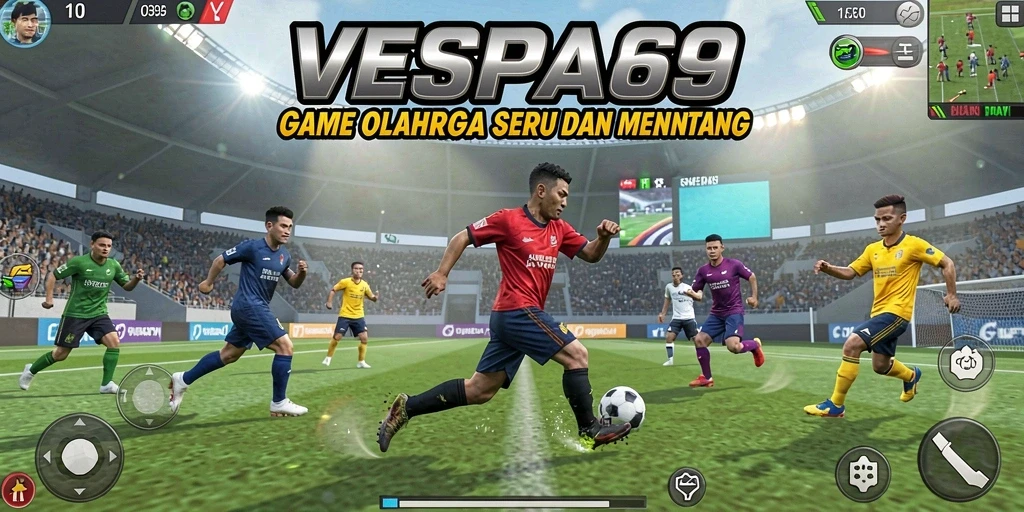 Tampilan gameplay VESPA69 yang menegangkan dan mendebarkan.