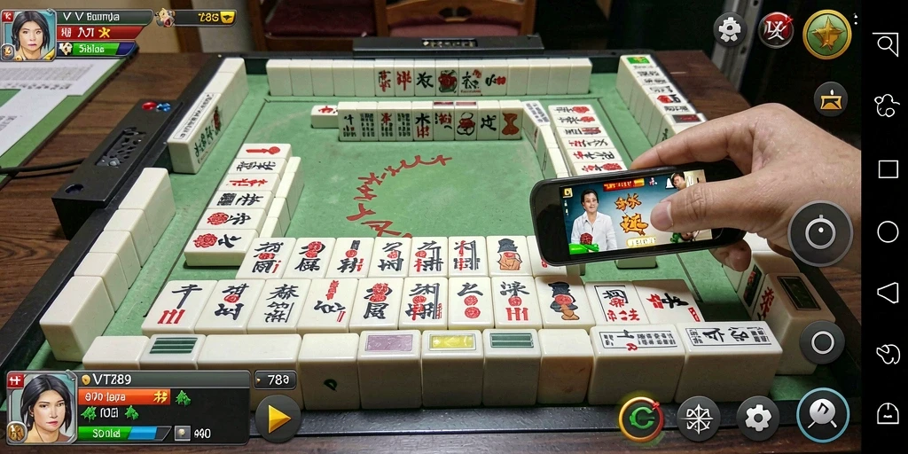 Tampilan menarik dari screenshot gameplay Mahjong VT789.