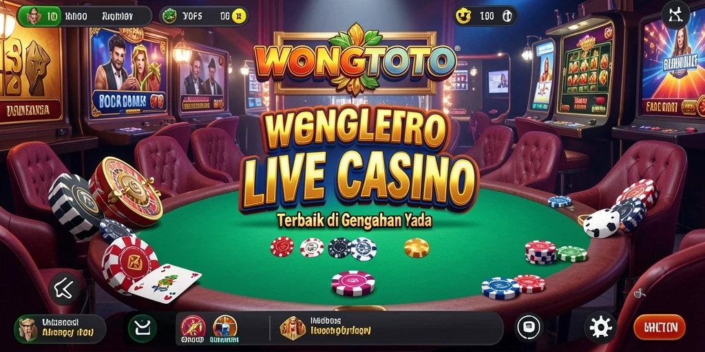 Screenshot WONGTOTO menampilkan dealer langsung dan gameplay yang mengasyikkan.